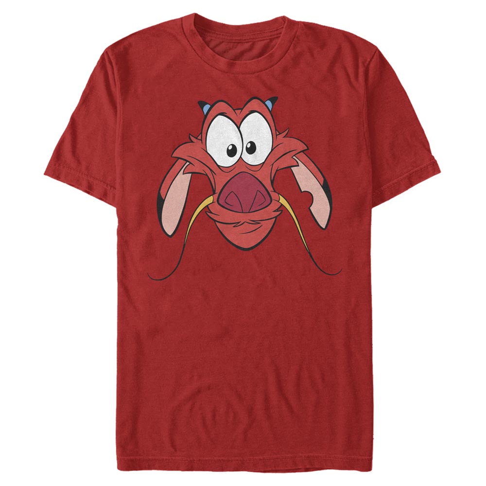 Disney - Mulan - Mushu Big Face - Homme T-shirt