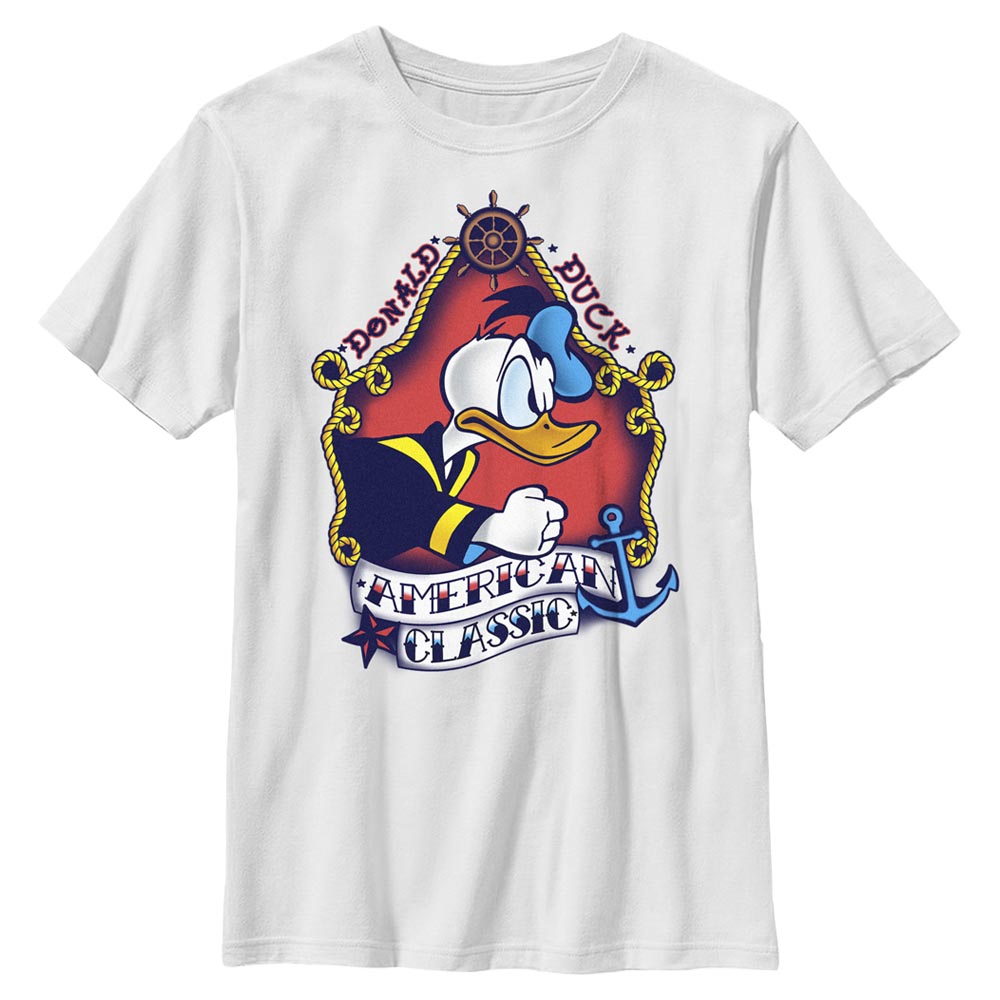 Disney Classics - Mickey Mouse - Donald Duck Sailor Donald Flash - Enfant T-shirt