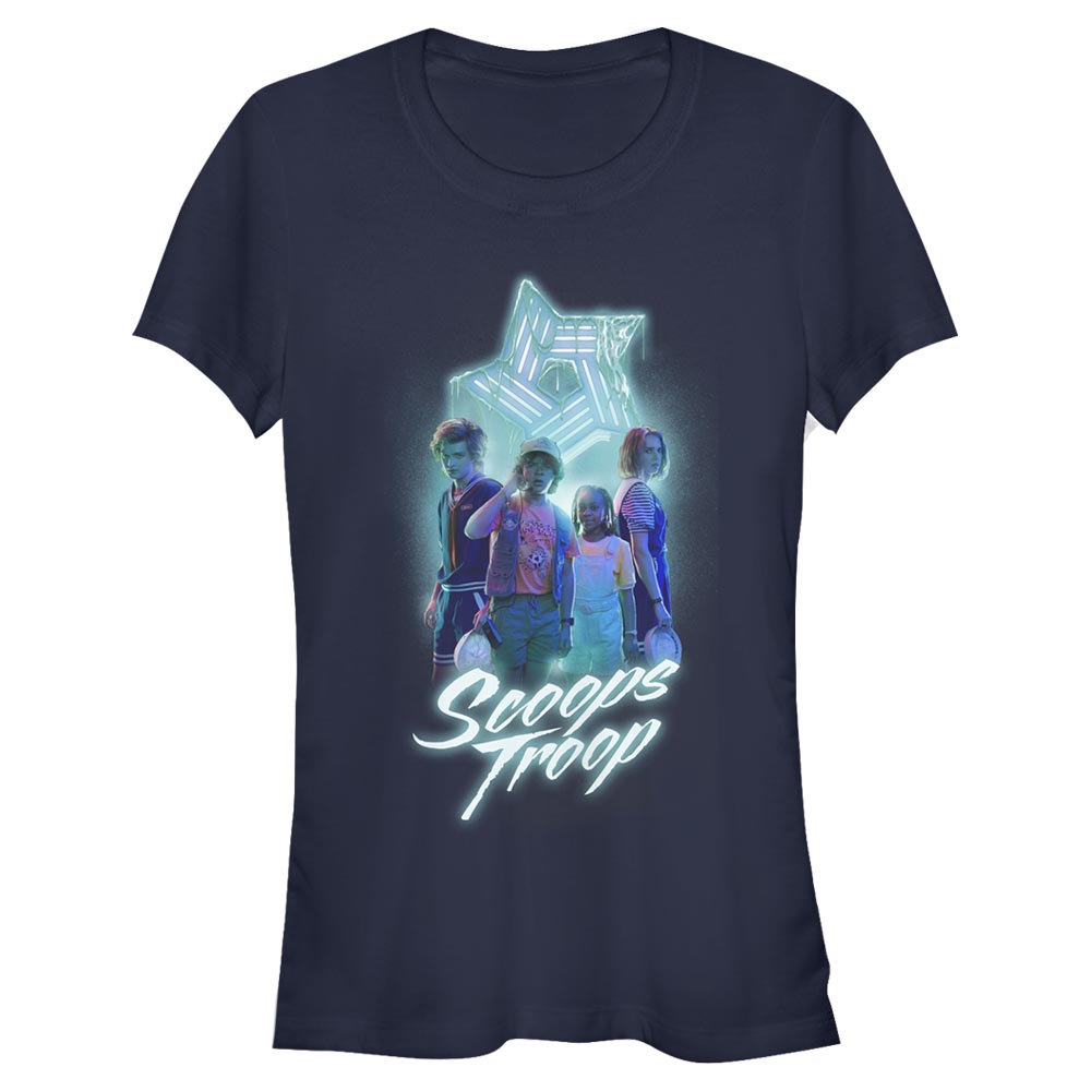 Netflix - Stranger Things - Scoops Troop - Femme T-shirt