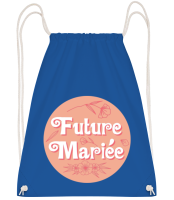 Future Mariée - Sac à dos sport - Bleu royal - Devant
