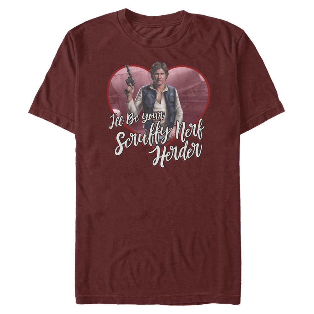 Star Wars - Han Solo Scruffy Nerf Herder - Valentine's Day - Homme T-shirt