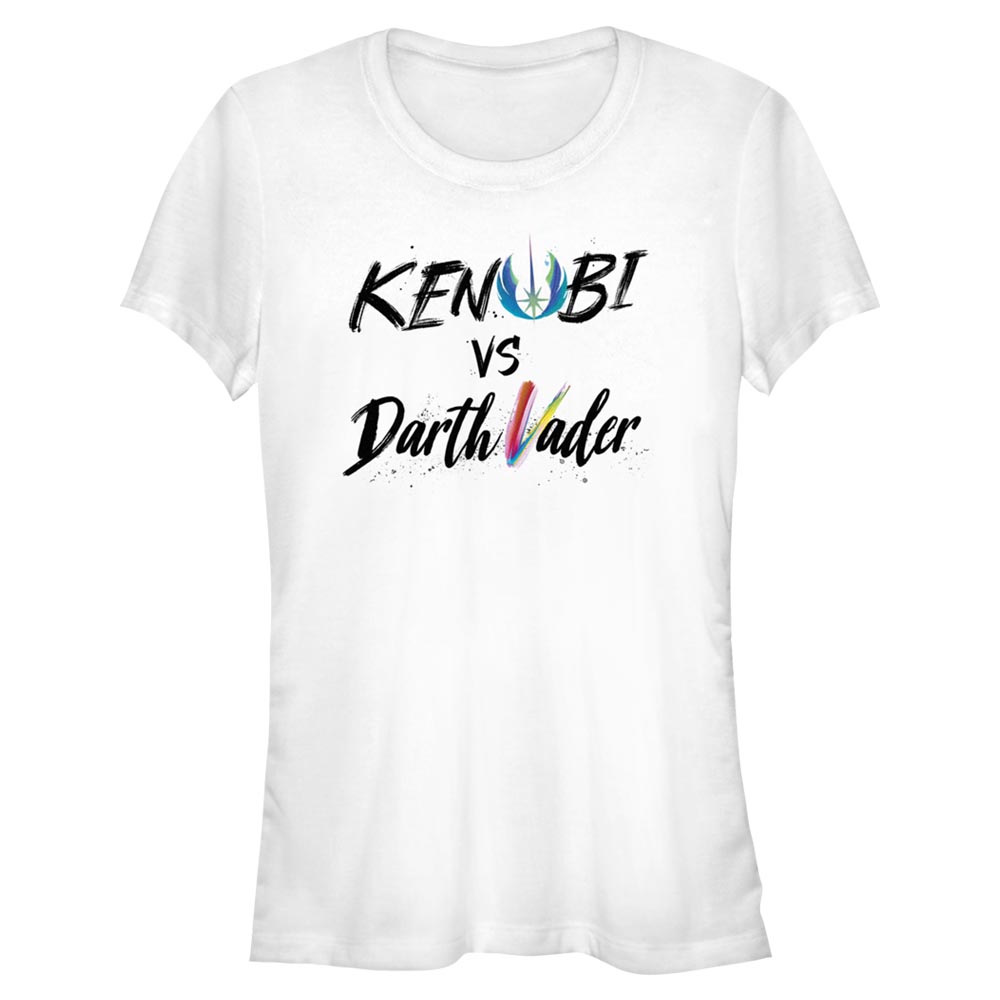 Star Wars - Obi-Wan Kenobi - Obi-Wan Kenobi & Darth Vader Kenobi Vader Lettering - Frauen T-Shirt