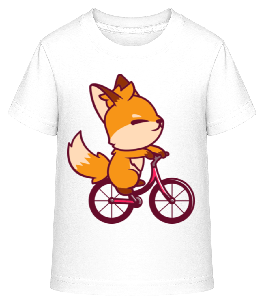 Renard À Vélo · T-shirt shirtinator Enfant