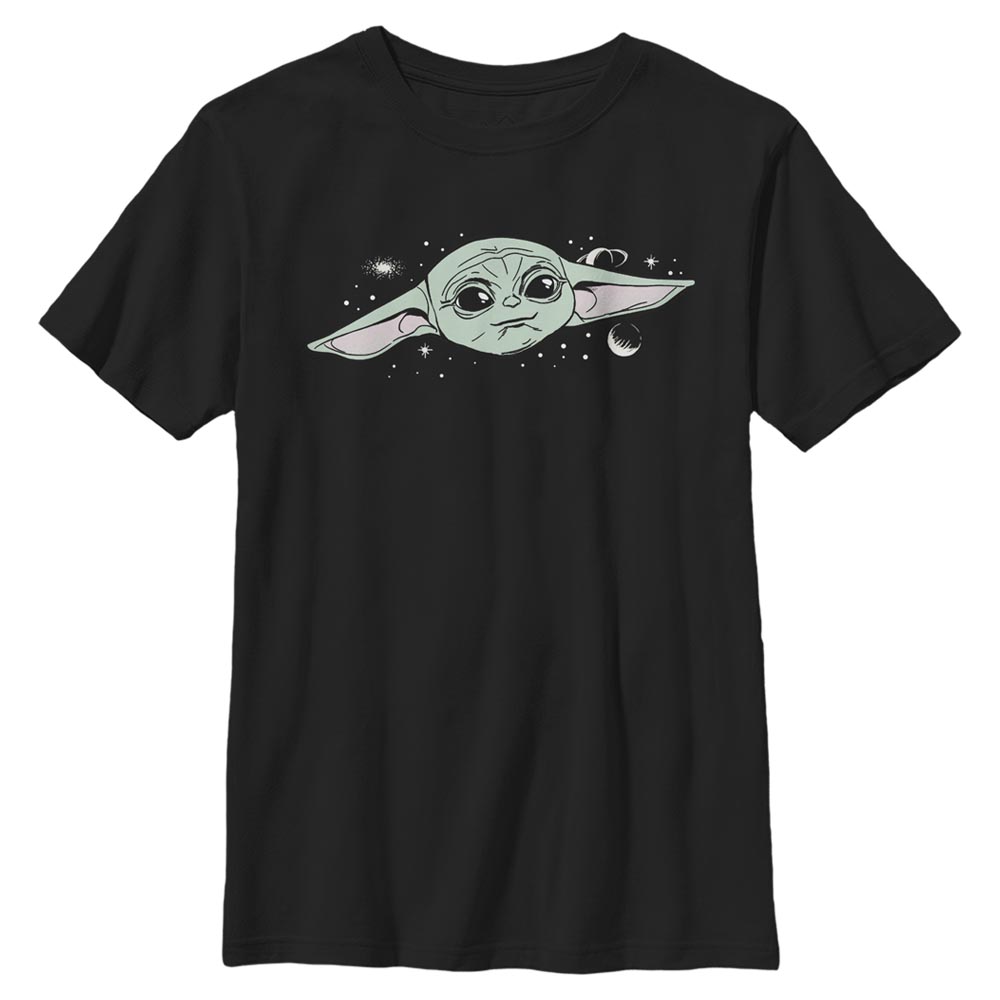 Star Wars - The Mandalorian - L'Enfant Cute Big Face - Enfant T-shirt