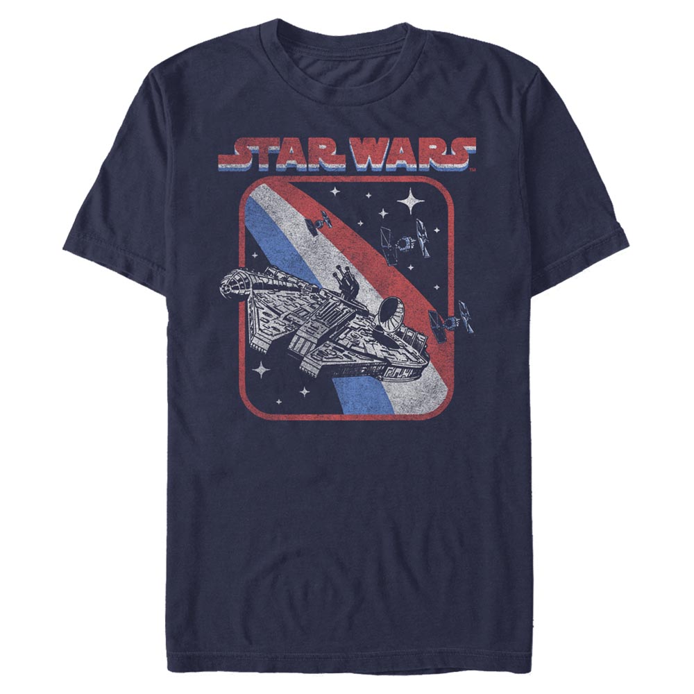 Star Wars - Faucon Milenium Retro Falcon - Homme T-shirt