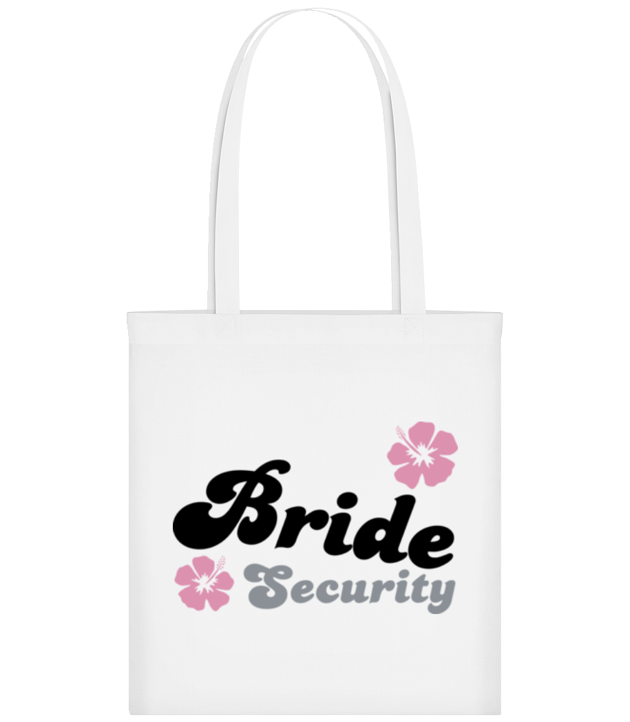 Bride Security Flowers · Tote Bag