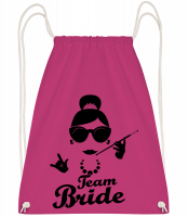 Team Bride - Turnbeutel - Magenta - Vorn