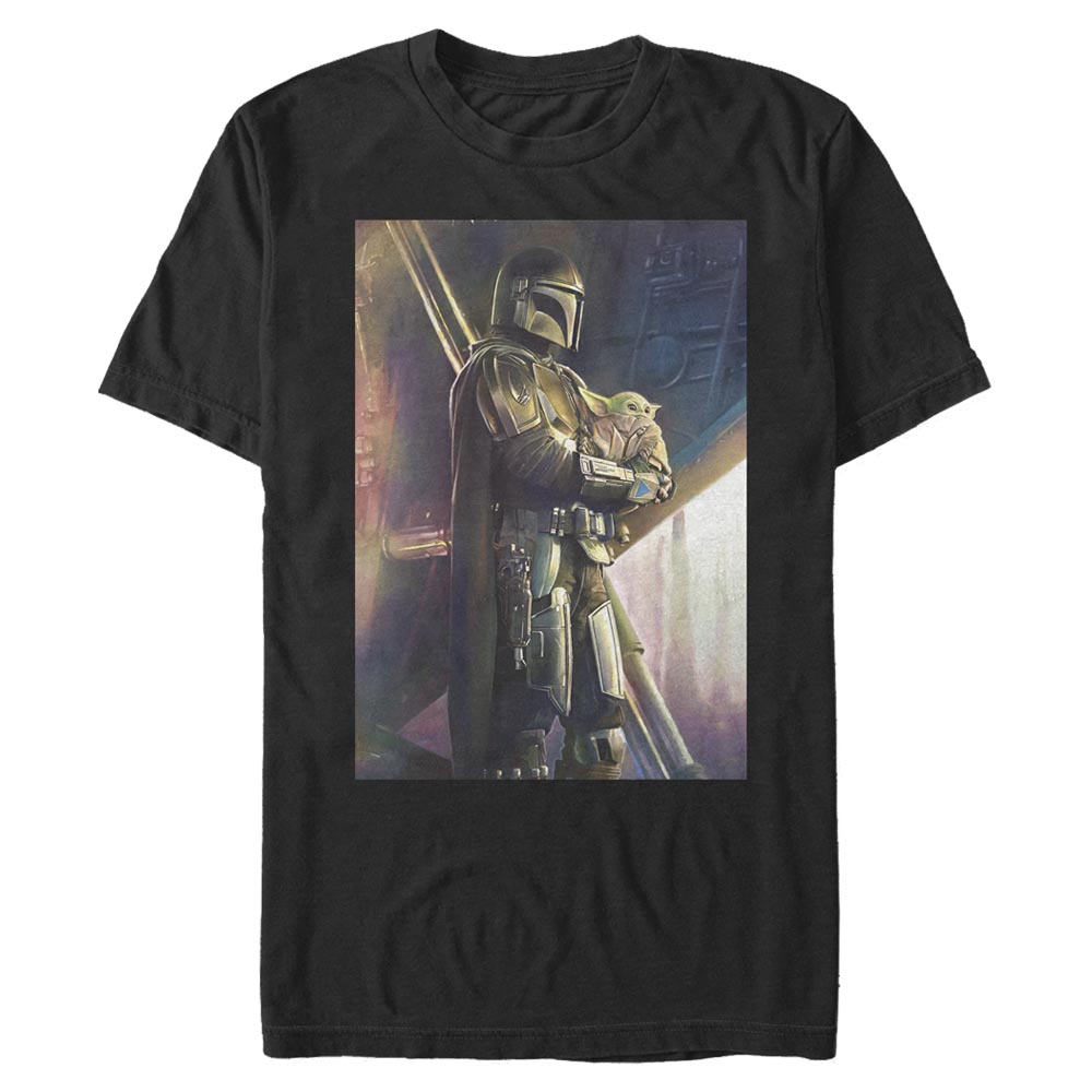 Star Wars - The Mandalorian - Mandalorien et l'Enfant Madalorian And The Child - Homme T-shirt