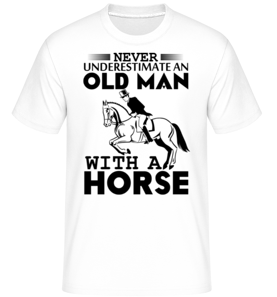 Old Man With Horse ·  T-Shirt Shirtinator homme