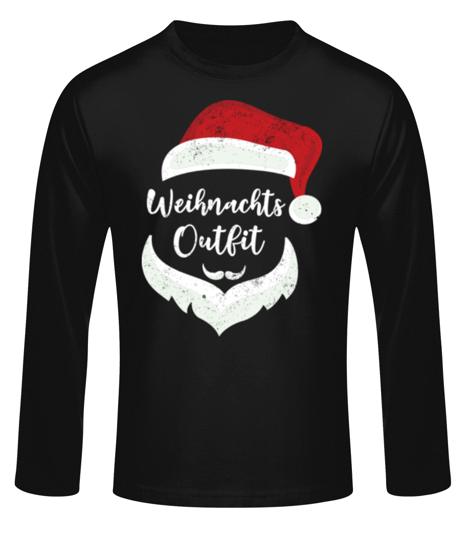 Weihnachts Outfit · Männer Longsleeve Basic