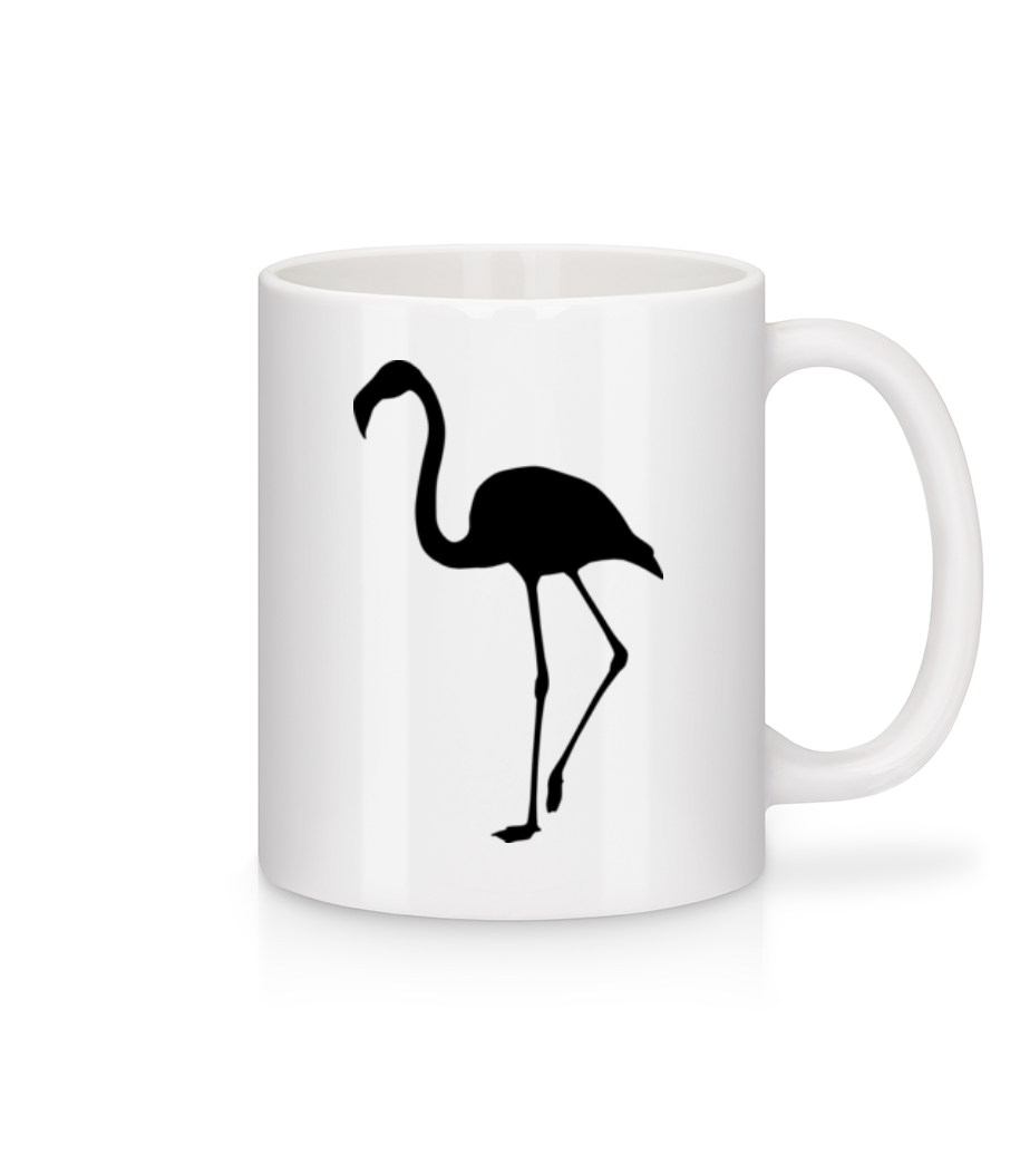 Ombre De Flamant · Mug en céramique blanc