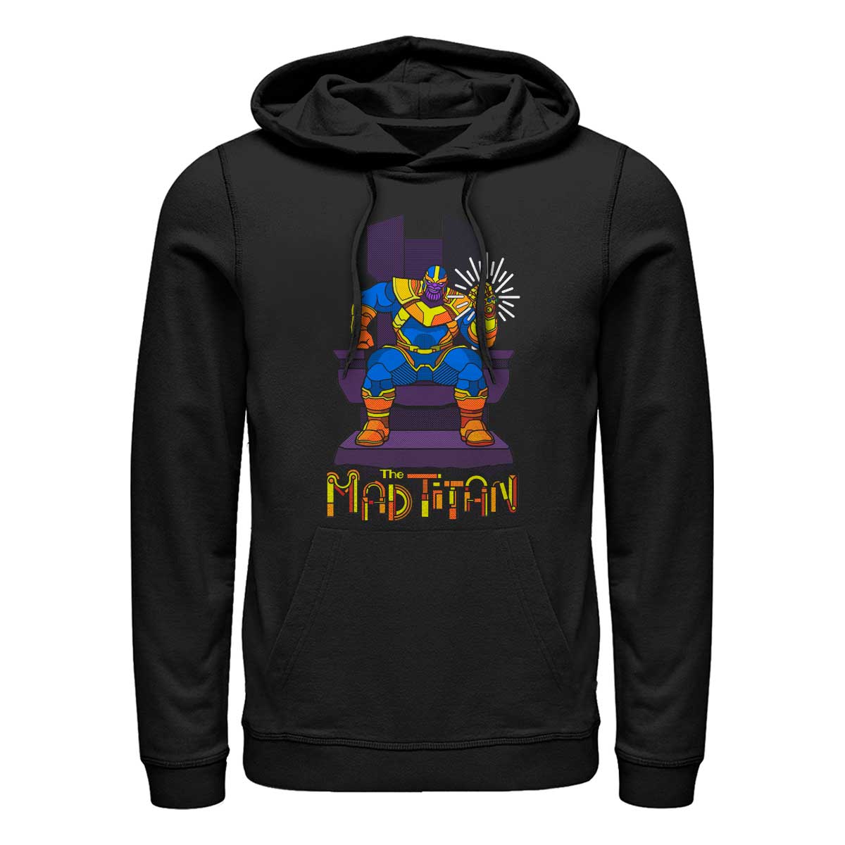 Marvel - Avengers - Thanos Titan Throne - Unisex Sweat à capuche