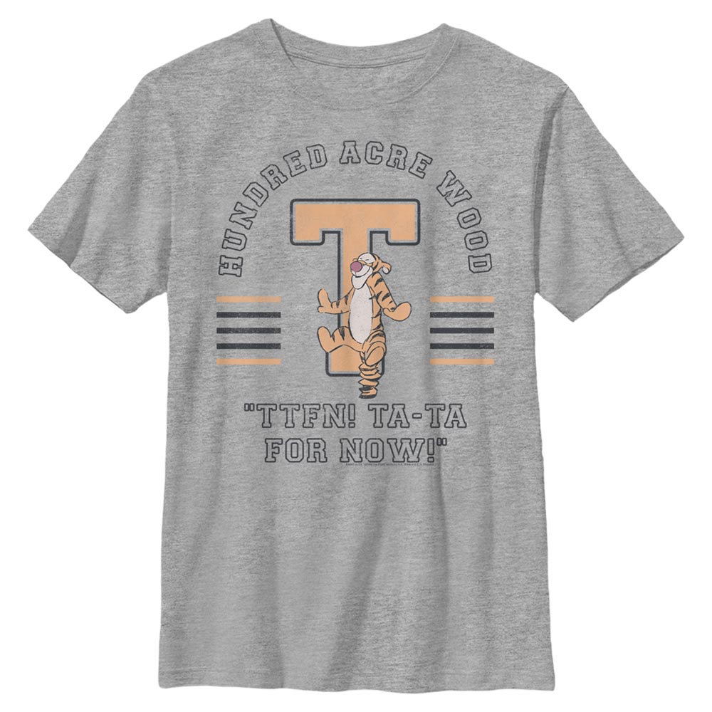 Disney - Winnie l'ourson - Tigre Collegiate - Enfant T-shirt