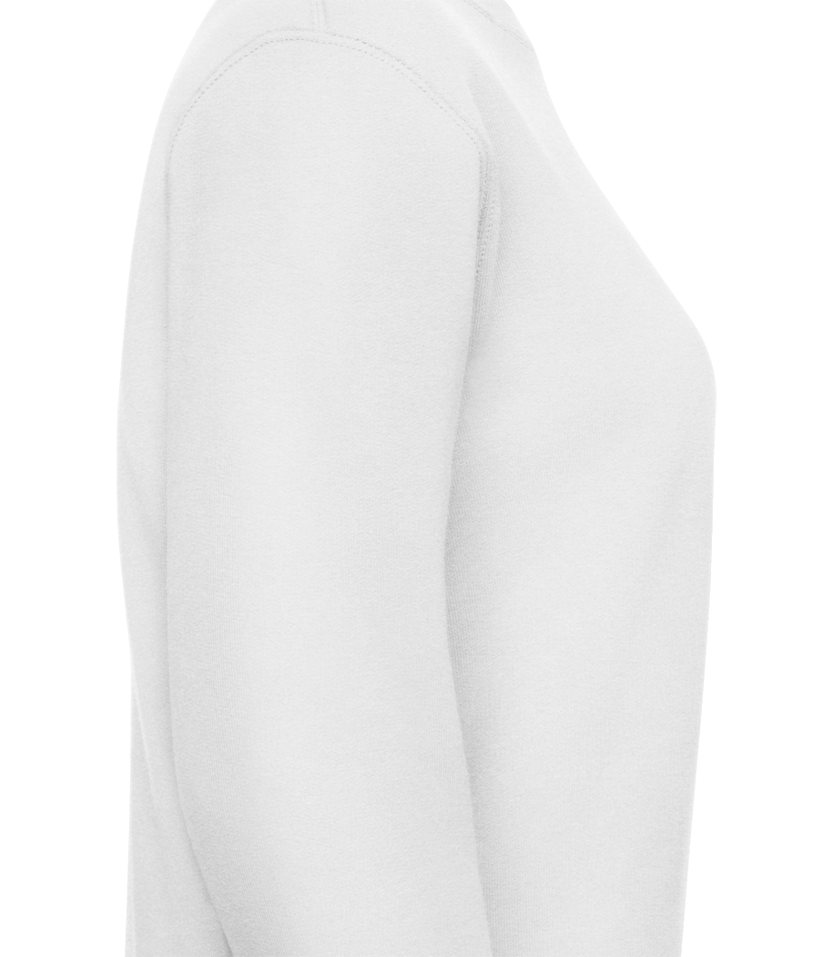 Aperçu: Sweat-shirt standard pour femme - Blanc - Droite