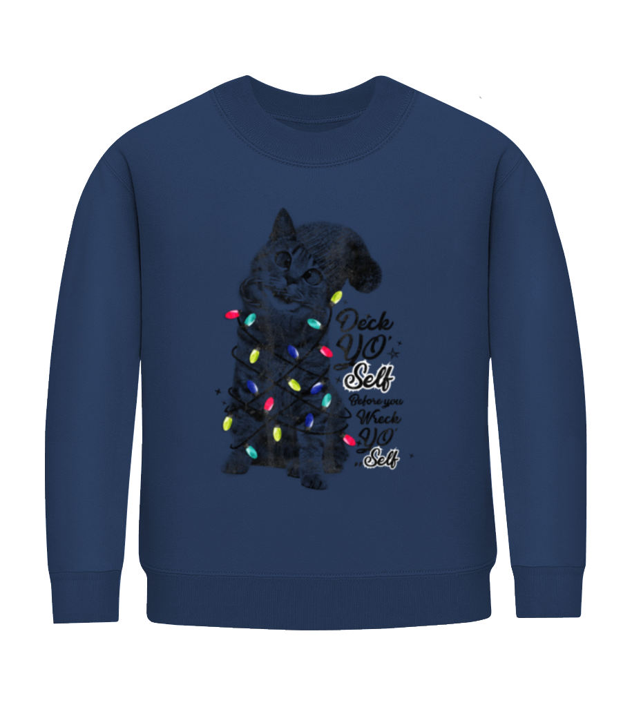 Chat De Noel · Sweatshirt Enfant
