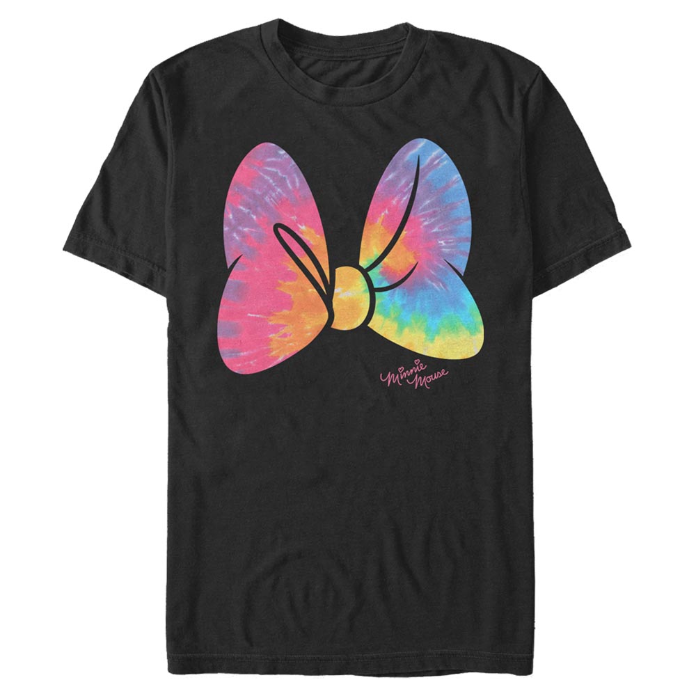 Disney Classics - Mickey Mouse - Minnie Mouse Tie Dye Bow - Homme T-shirt