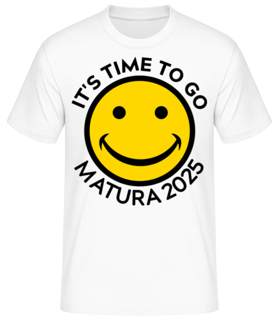 Its Time To Go Matura 2025 · Männer Basic T-Shirt