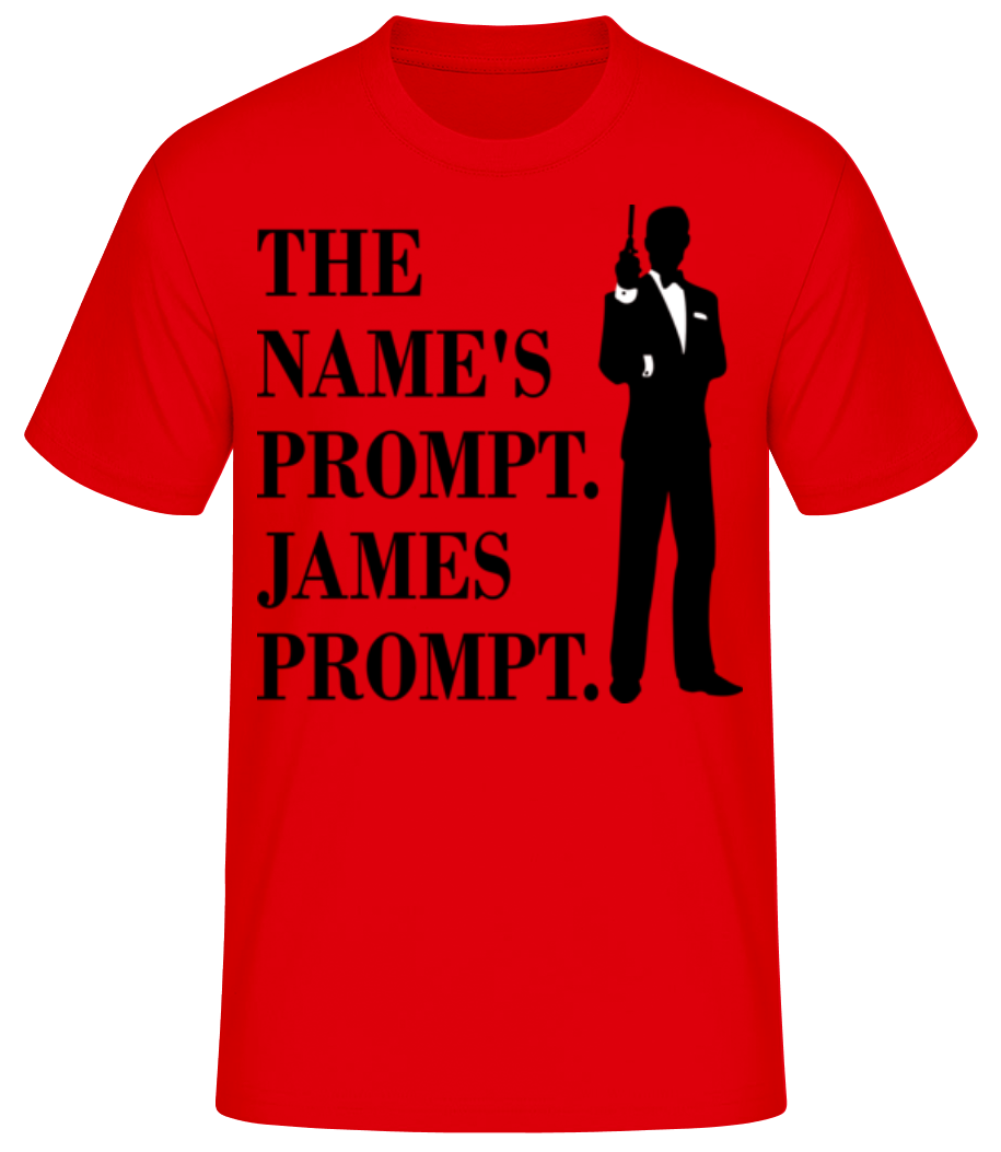 Prompt James Prompt · T-shirt standard Homme