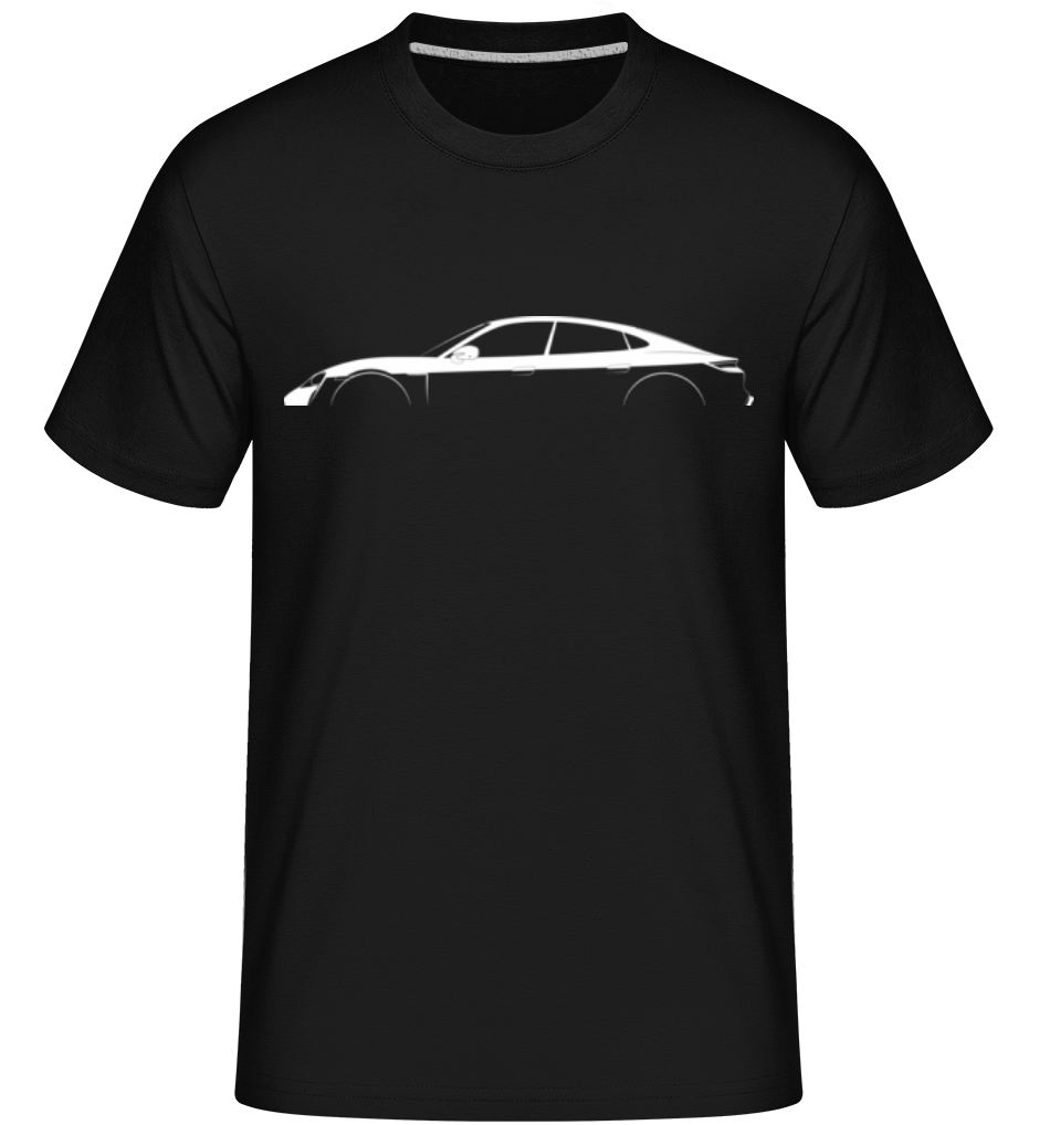 'Porsche Taycan Turbo S' Silhouette ·  T-Shirt Shirtinator homme