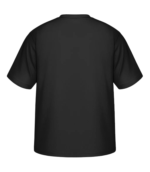 T-shirt grandes tailles Homme - Noir - Derrière
