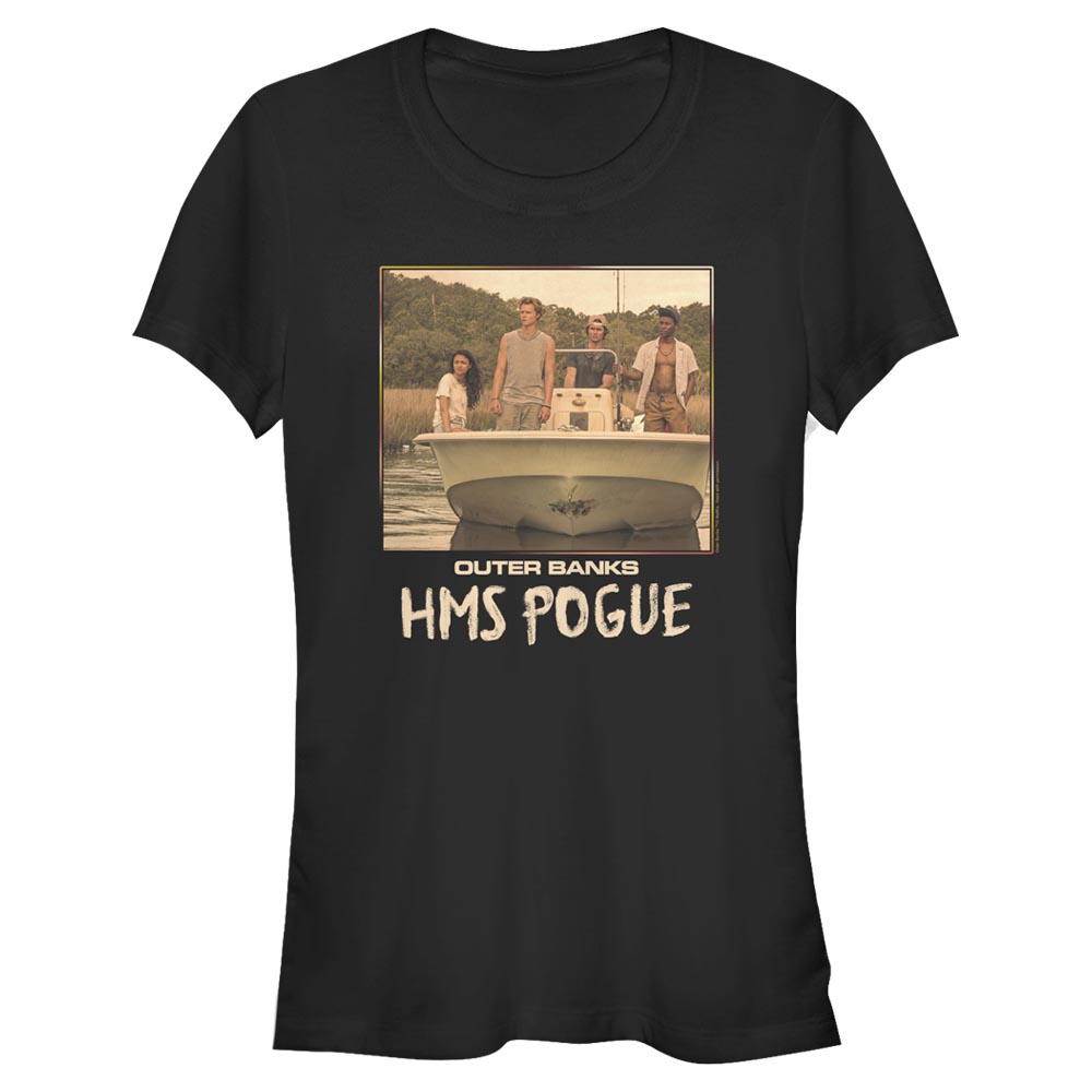 Netflix - Outer Banks - Photo de groupe Pogue Square - Femme T-shirt