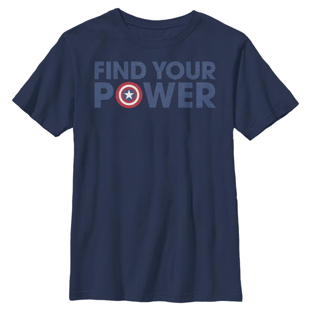 Marvel - Avengers - Captain America Shield Power - Enfant T-shirt
