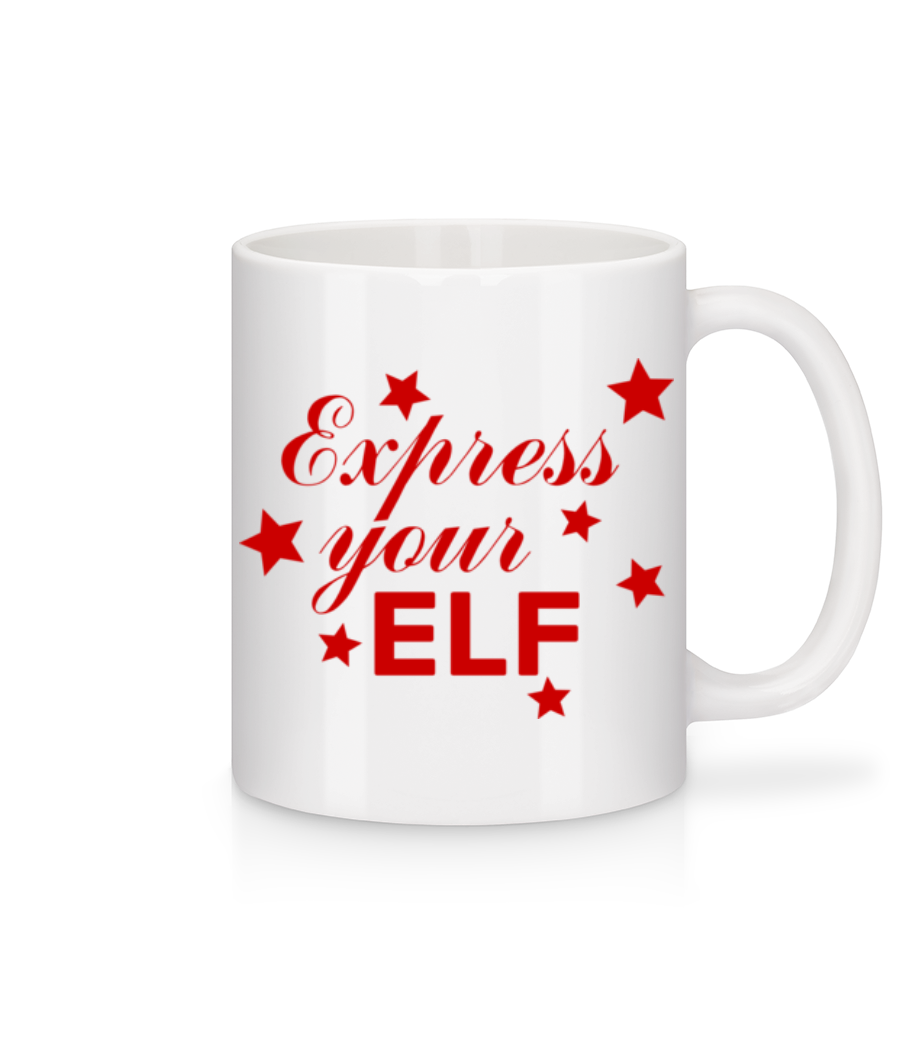 Express Your Elf · Mug en céramique blanc