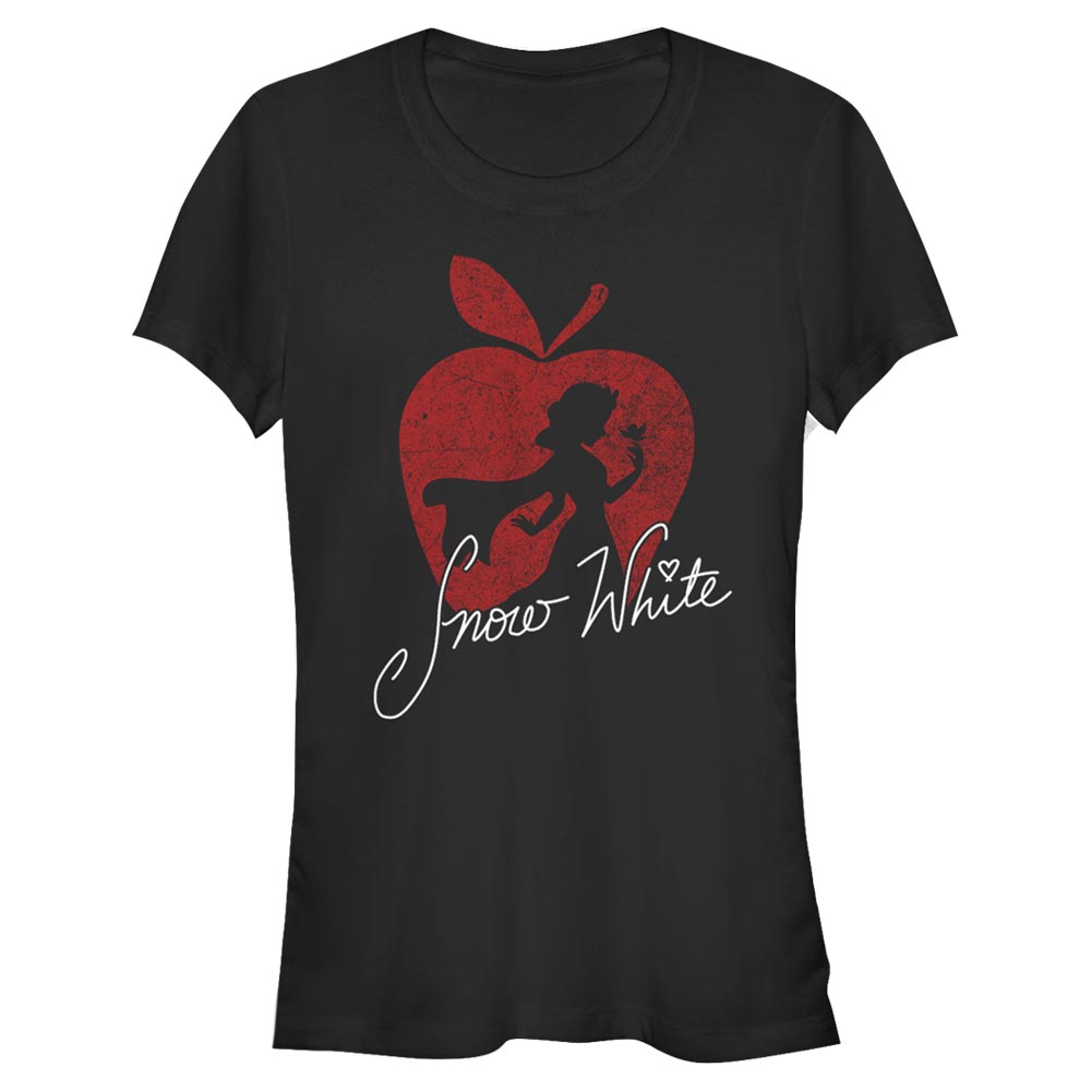Disney - Blanche-Neige et les Sept Nains - Snow White Silhouette - Femme T-shirt