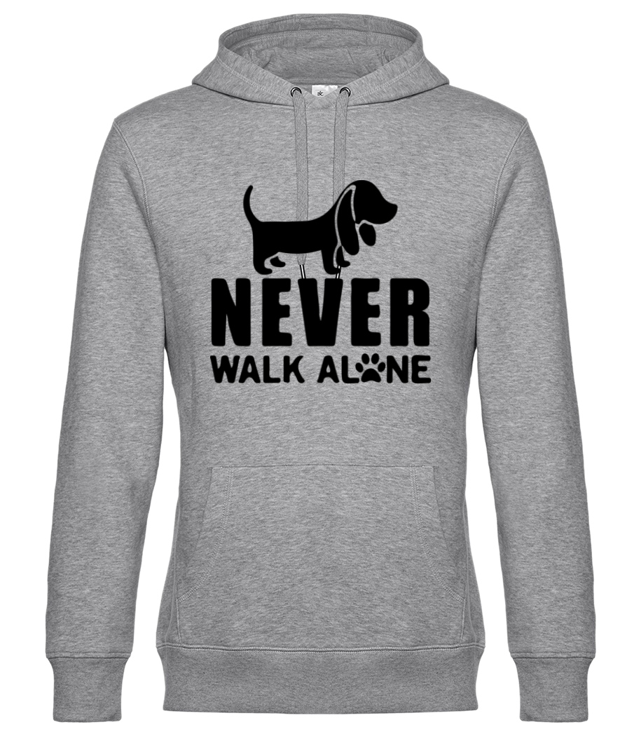 Never Walk Alone Dog · Sweat à capuche standard homme