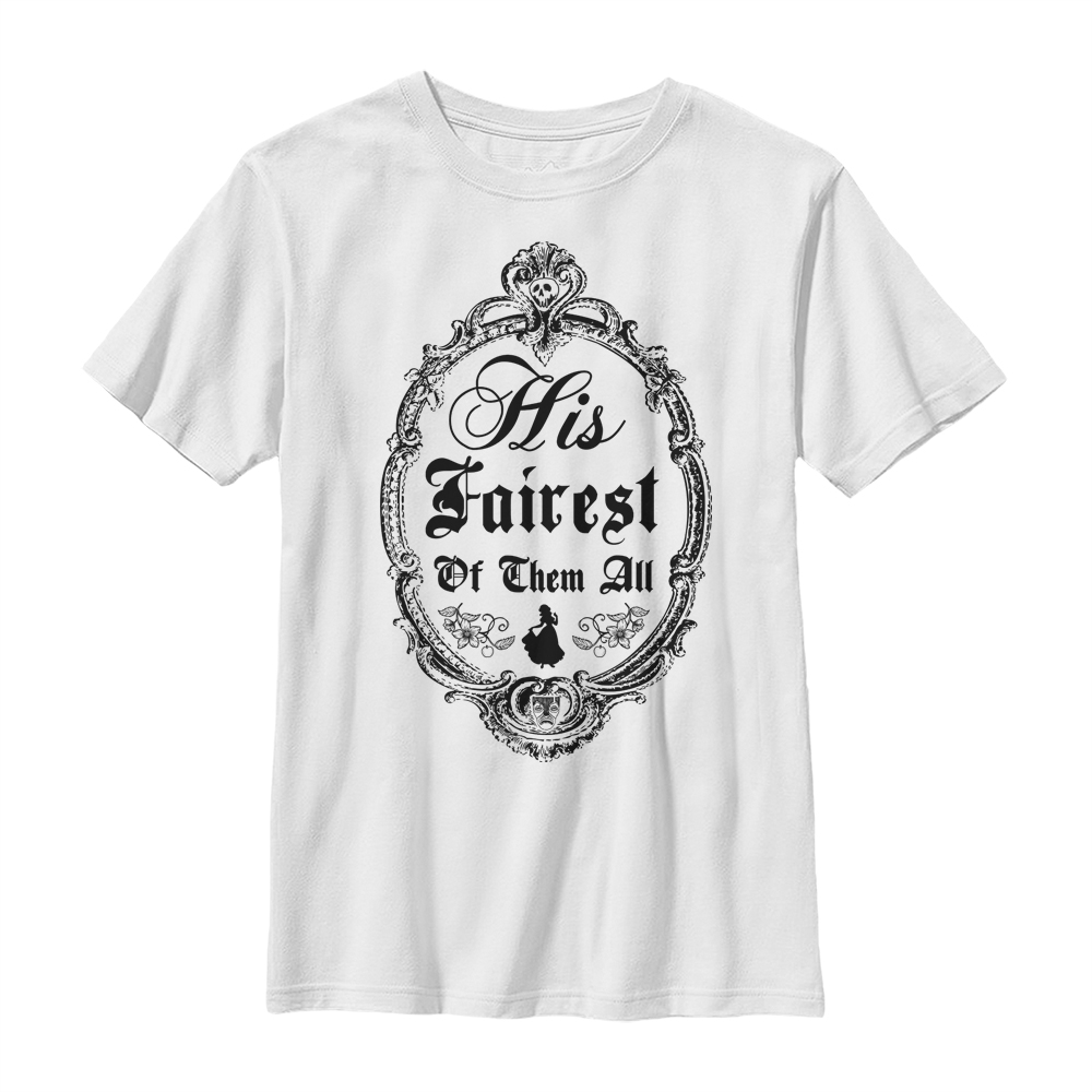Disney Classics - Blanche-Neige et les Sept Nains - Texte His Fairest - Valentine's Day - Enfant T-shirt