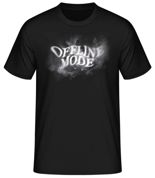 Offline Mode - T-shirt standard Homme - Noir - Devant