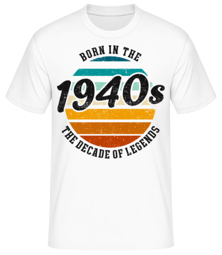 1940 The Decade Of Legends · T-shirt standard Homme