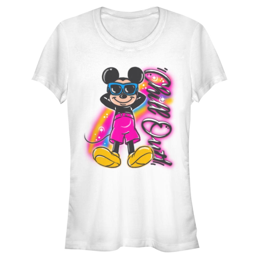 Disney - Mickey Mouse - Mickey Airbrushed - Femme T-shirt