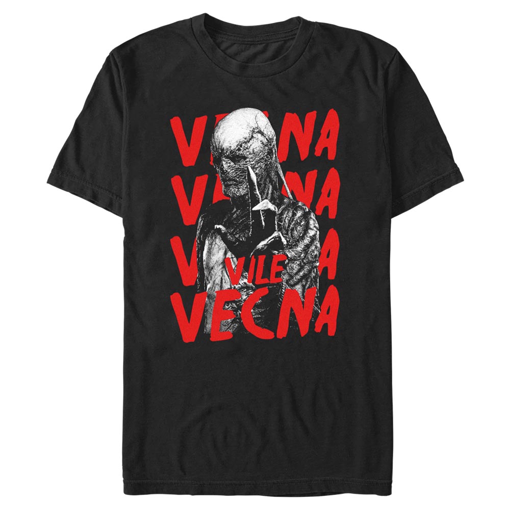 Netflix - Stranger Things - Vecna Horror Poster - Homme T-shirt