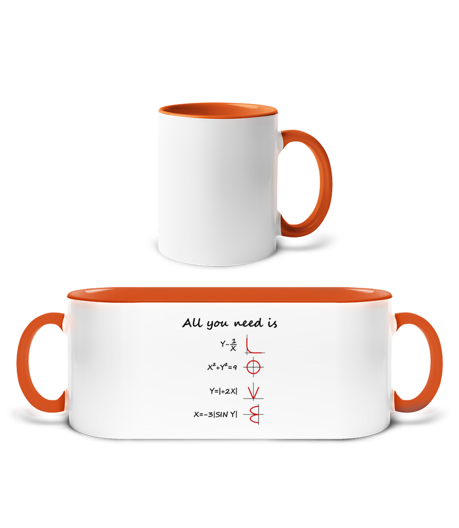 Blanc / Orange