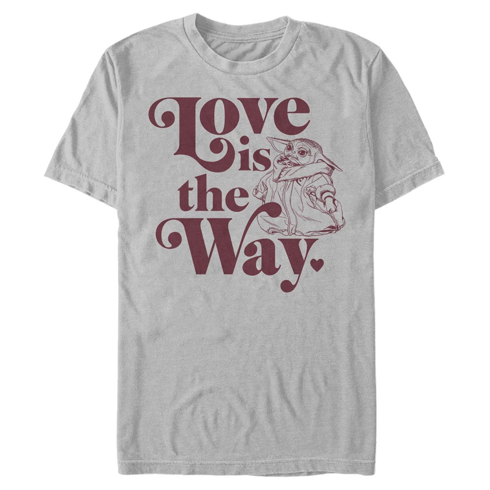 Star Wars - The Mandalorian - Grogu Love Is - Valentine's Day - Homme T-shirt