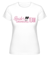 Brides Drinking Team -  T-shirt Shirtinator femme - Blanc - Devant