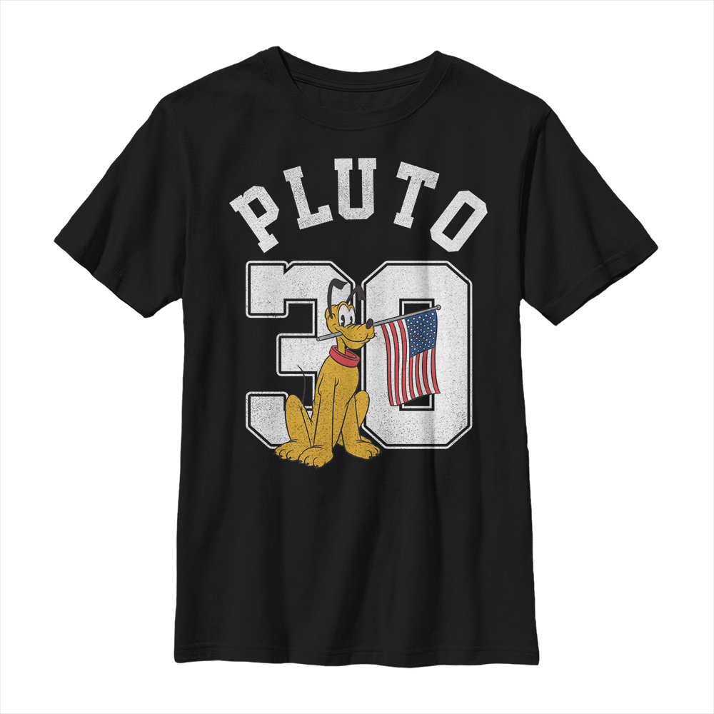 Disney Classics - Mickey Mouse - Pluto Collegiate - Enfant T-shirt