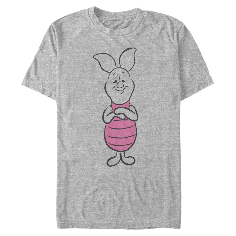 Disney - Winnie l'ourson - Porcinet Basic Sketch - Homme T-shirt
