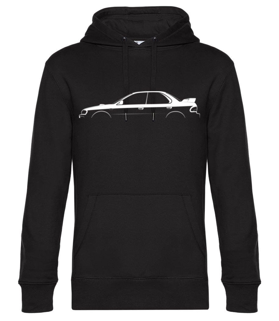 'Subaru Impreza WRX STi' Silhouette · Sweat à capuche standard homme