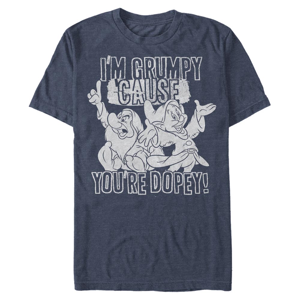 Disney - Blanche-Neige et les Sept Nains - Grincheux & Dopey Cause Effect - Homme T-shirt