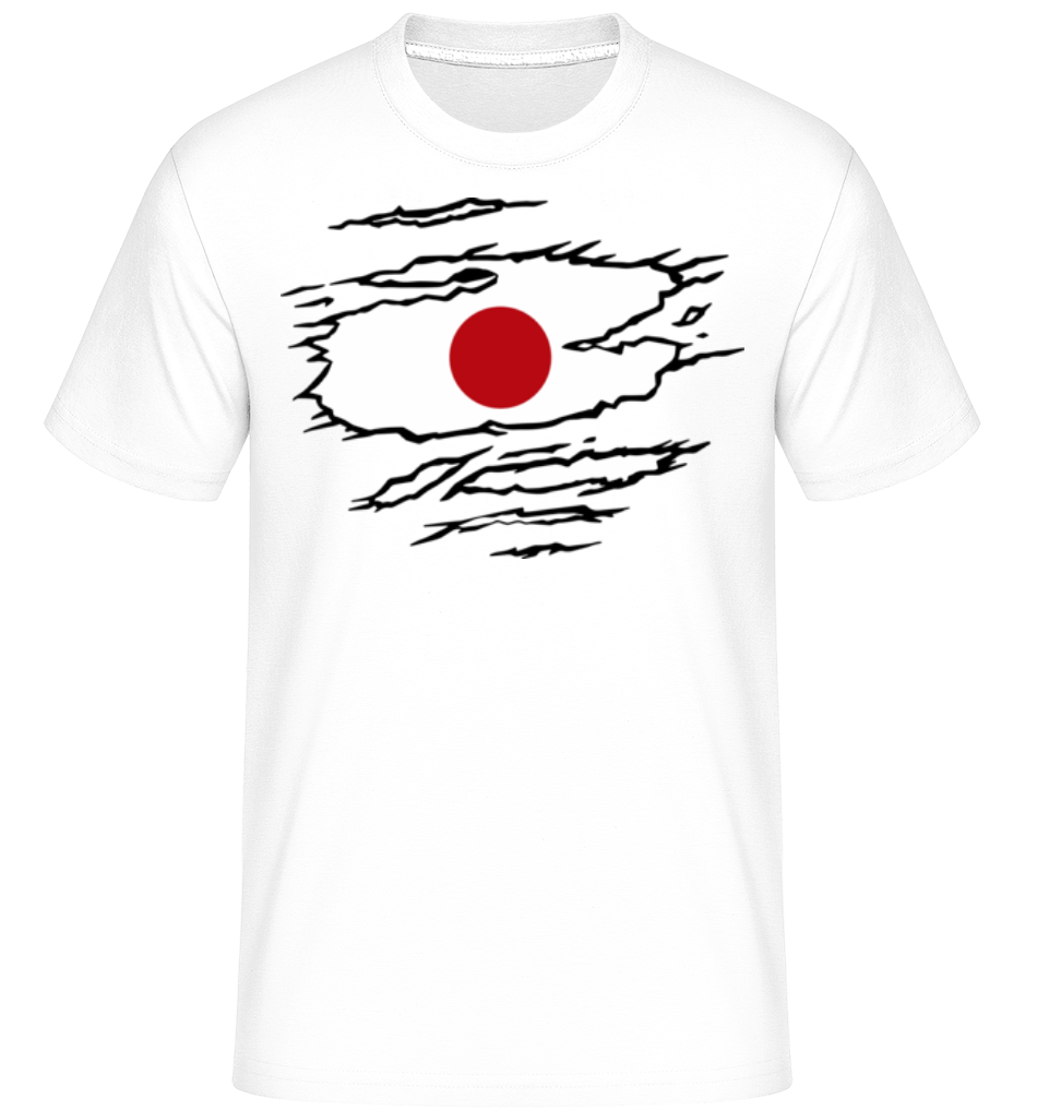Flag à raccourci le Japon ·  T-Shirt Shirtinator homme