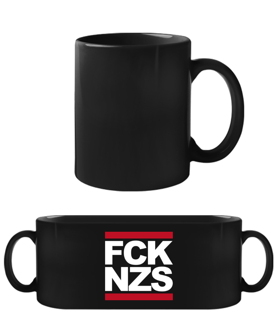 FCK NZS · Tasse Noire
