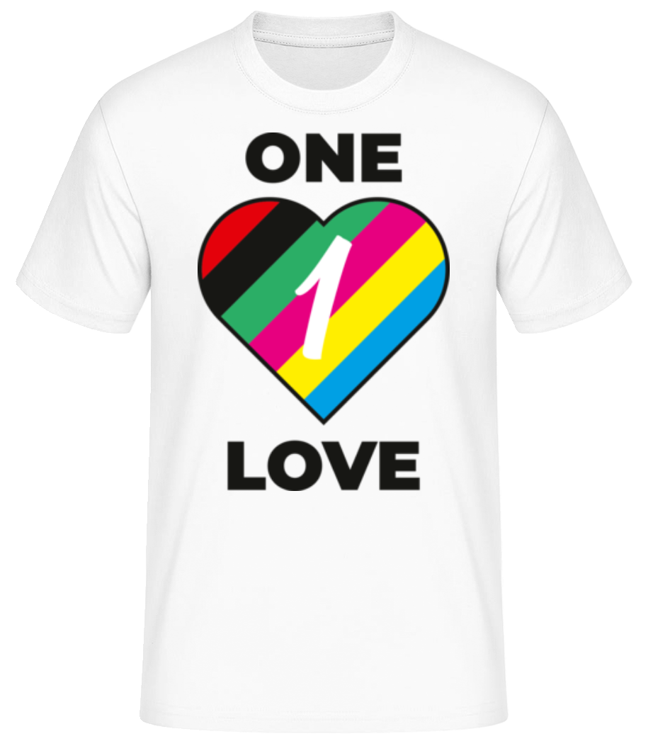One Love - T-shirt standard Homme - Blanc - Devant