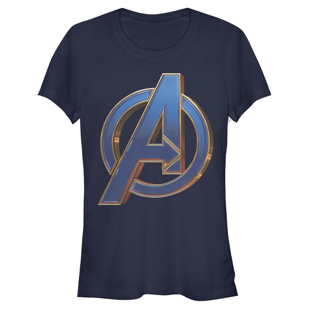 Marvel - Avengers Endgame - Logo Blue - Femme T-shirt