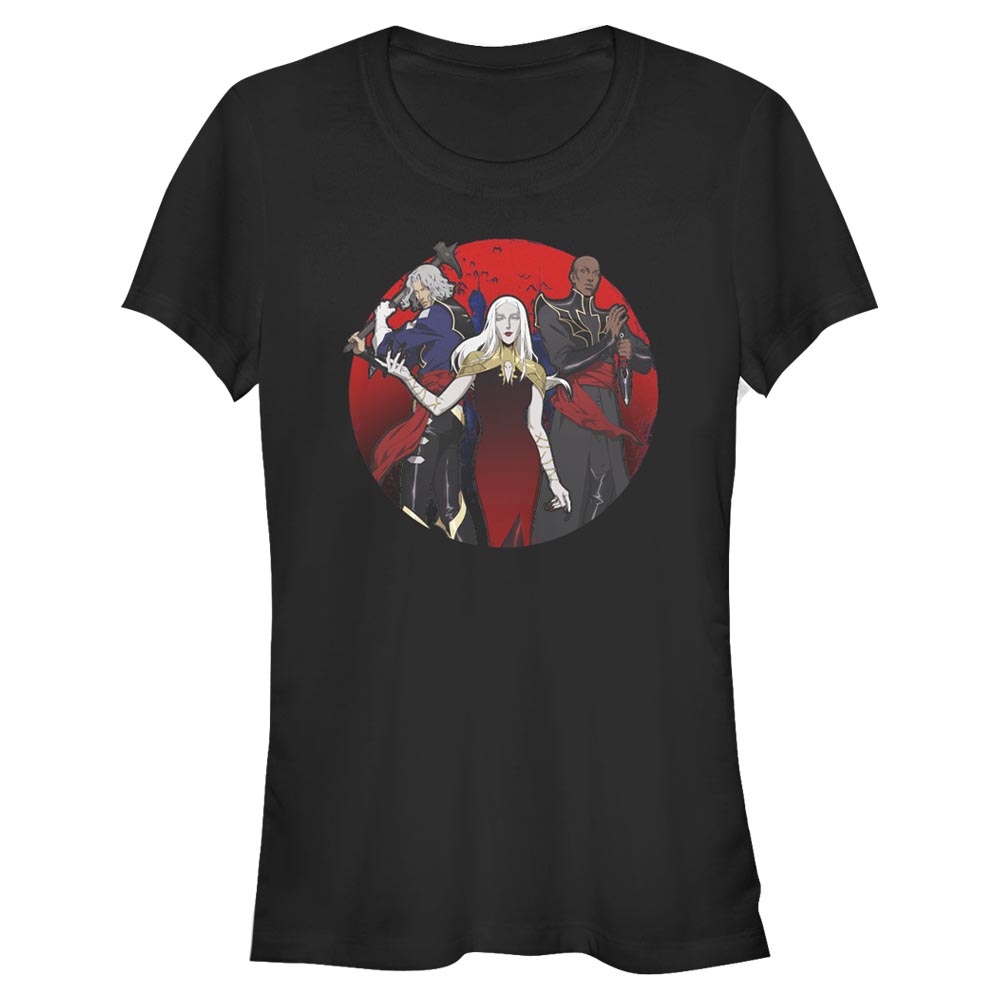 Netflix - Castlevania - Photo de groupe Carmilla Group - Femme T-shirt
