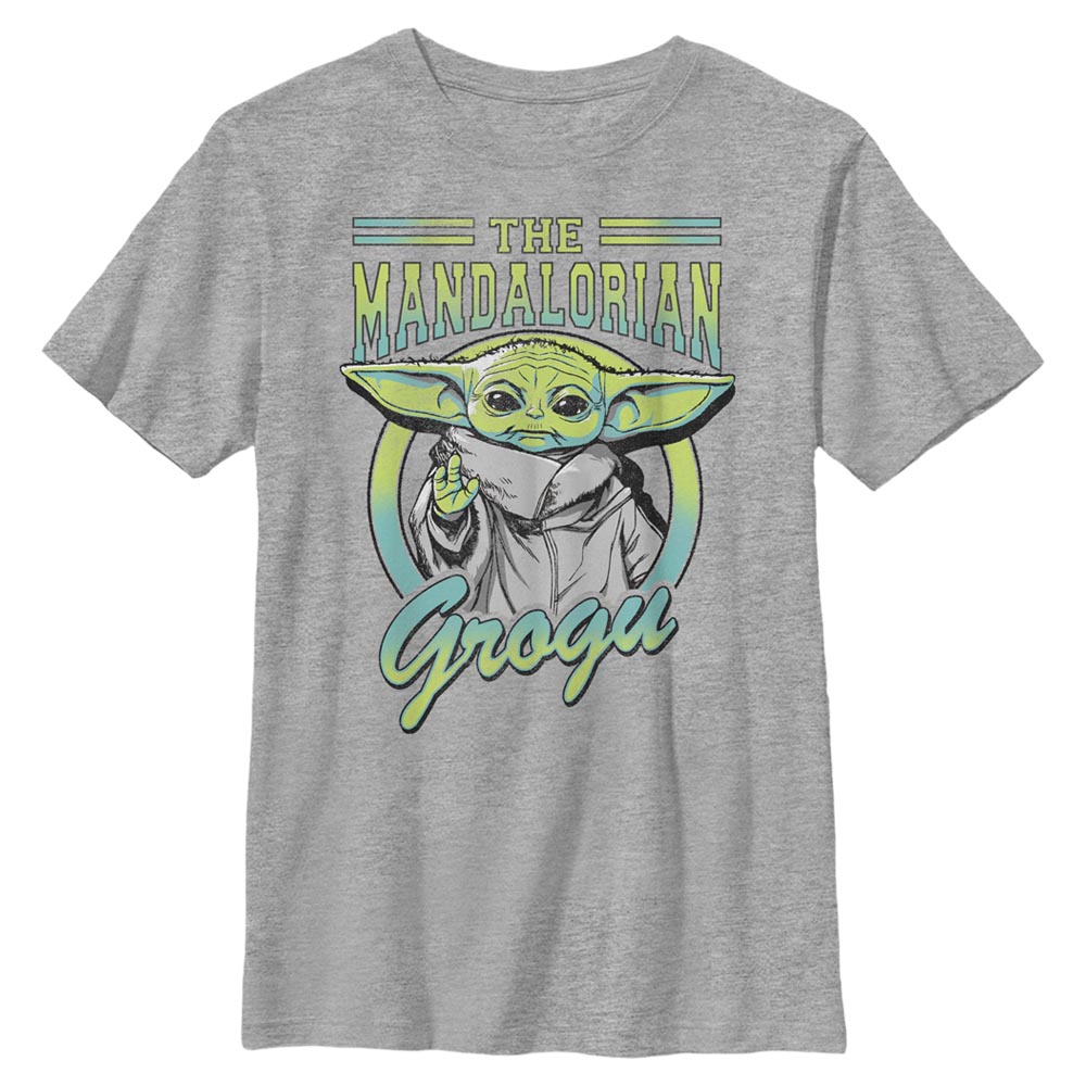 Star Wars - The Mandalorian - Grogu Collegiate - Enfant T-shirt