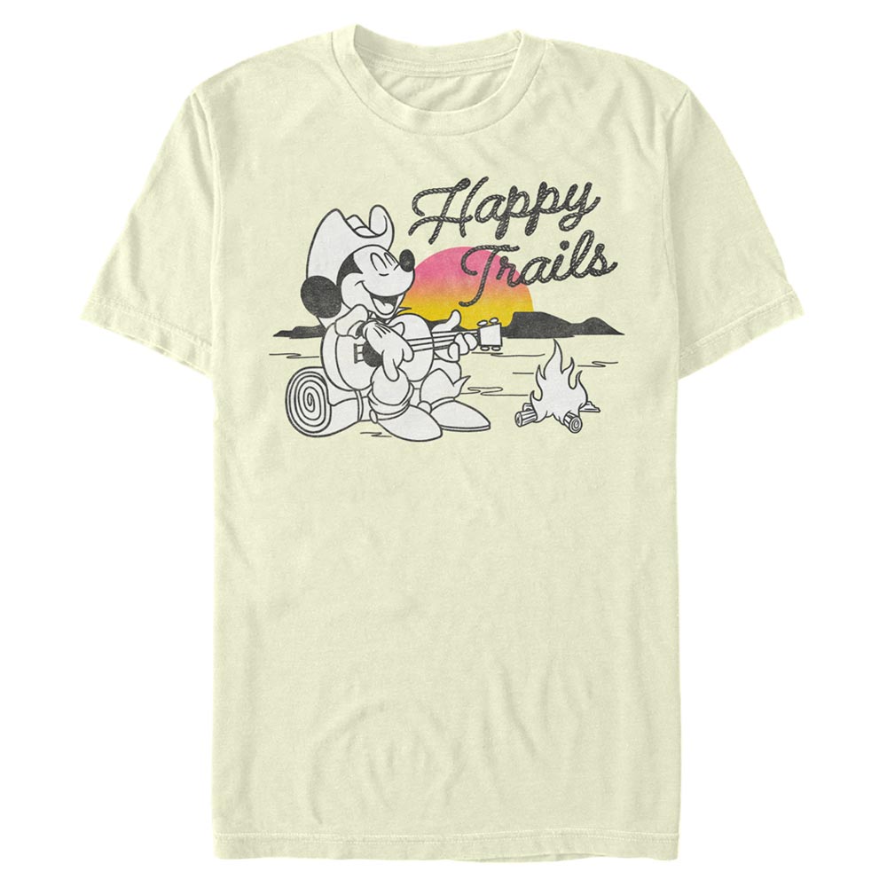 Disney Classics - Mickey Mouse - Mickey Happy Trails - Homme T-shirt