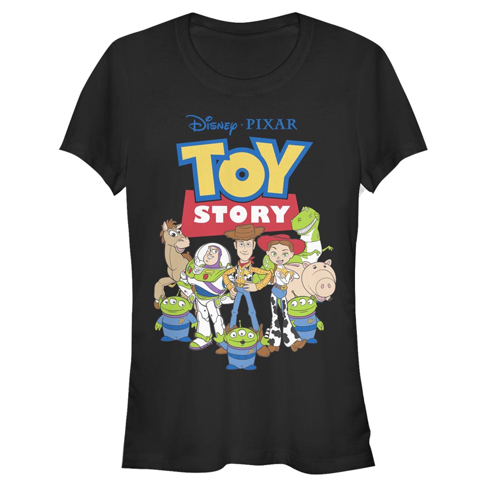 Aperçu: Disney - Princesses Disney - Skupina Toys Grouper - Femme T-shirt - Noir - Devant