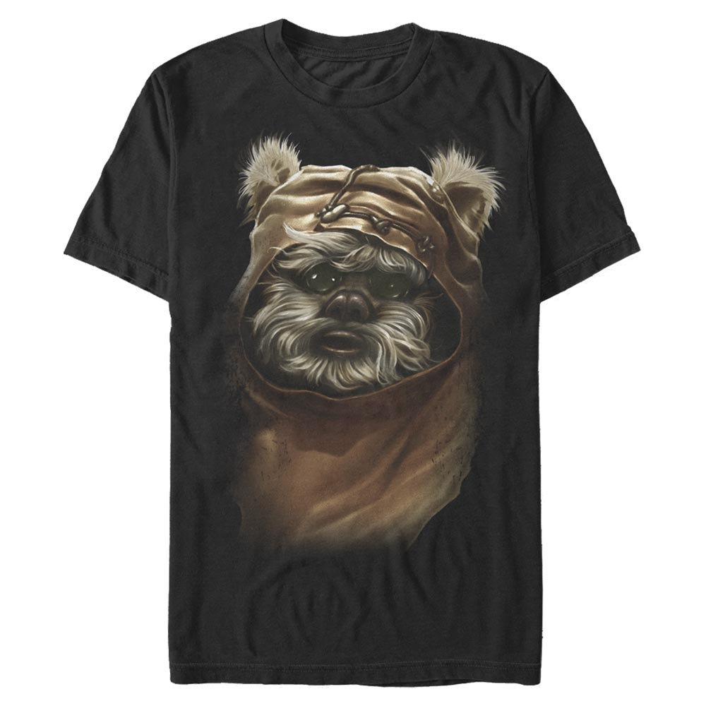 Star Wars - Ewoks - Homme T-shirt - Noir - Devant